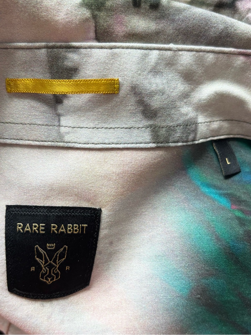 Rare Rabbit Regular fit Abstract Print Shirt - Picture 7 of 8